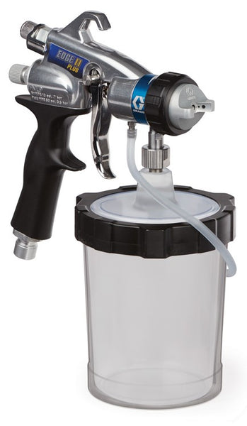 Graco 17P483 Edge II Plus HVLP Gun with Flexliner Cup