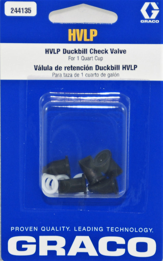 Graco 244-135 Duckbill Valve Kit 5Pack