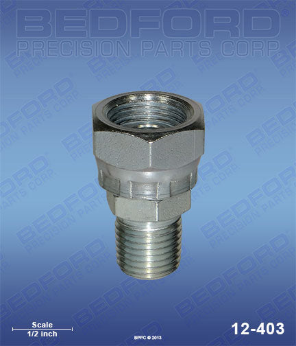 Bedford 12-403 3/8f x 1/4m Fitting